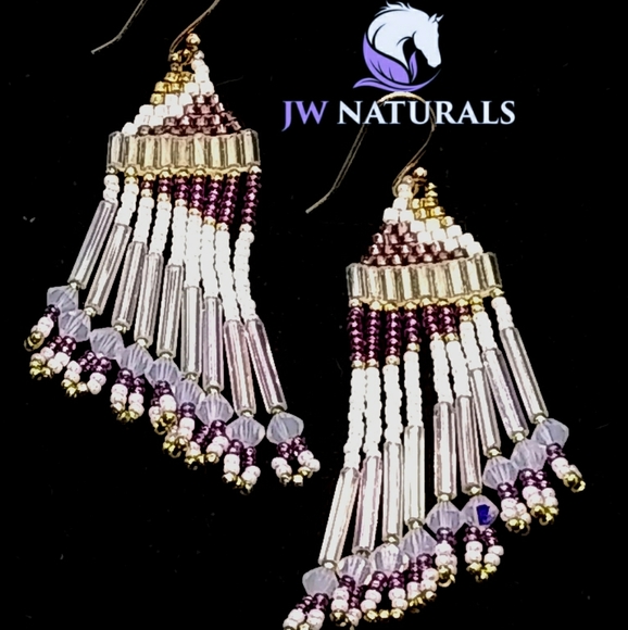 ⭐SOLD⭐ JRW Handmade Swarovski Earrings - Picture 3 of 7